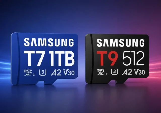 مدل‌های جدید کارت حافظه MicroSD سامسونگ سری T7 و T9 رسما معرفی شدند